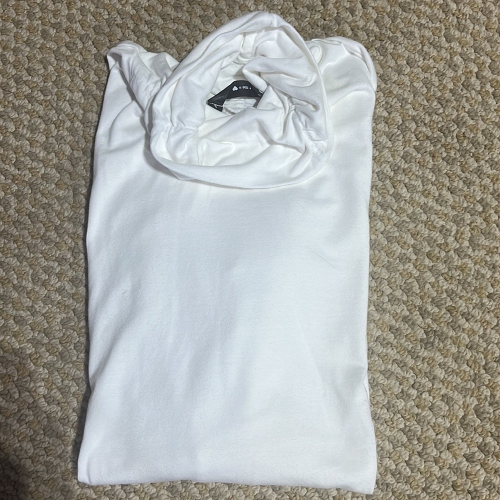 Icelandic Designs stretchy white turtleneck
